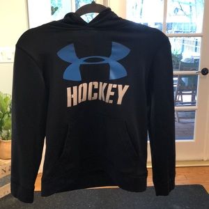 Under Armour black hockey hoodie